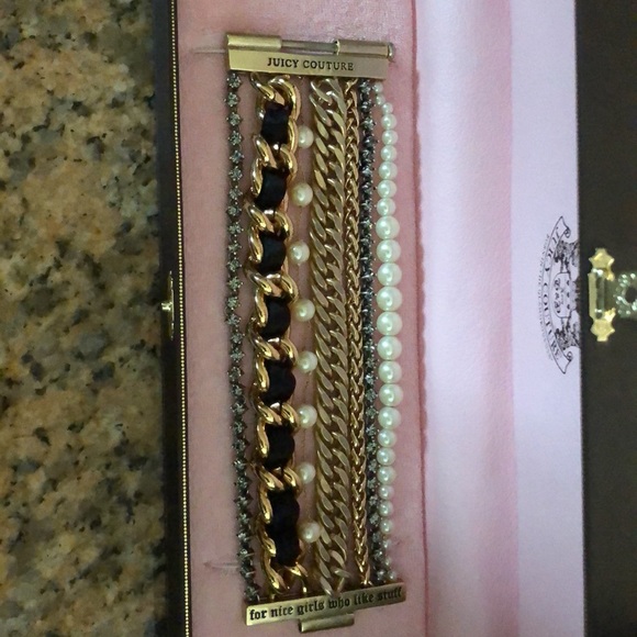 “ Juicy Couture “ Bracelet Multi links - Picture 3 of 8